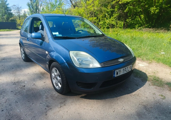 Ford Fiesta cena 6200 przebieg: 190500, rok produkcji 2005 z Warszawa małe 596